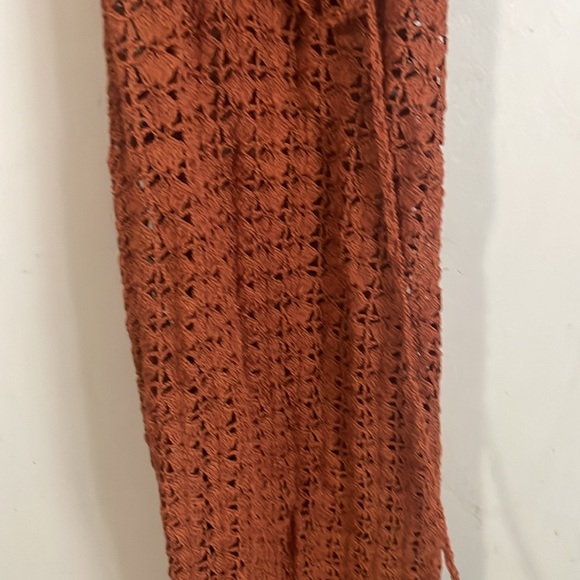 CULT GAIA Demi Crochet Halter Dress Spice - Picture 5 of 16